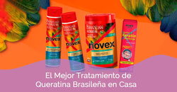 El Mejor Tratamiento de Queratina Brasileña em casa por Novex Cuidados com os cabelos