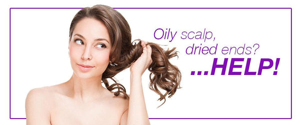 Oily scalp, dried ends? …HELP! (Best shampoo for oily hair)