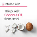 Shampoo de óleo de coco (300ml) - Tratamento capilar Novex