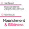 Conjunto de shampoo e condicionador de óleo de coco (300ml) - Novex Hair Care
