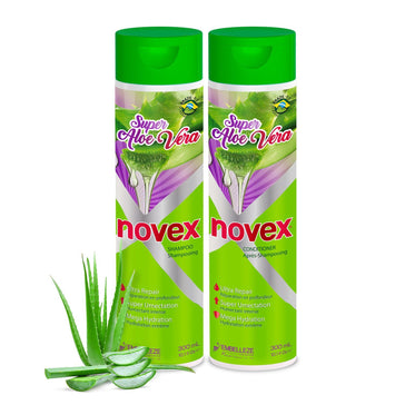 Super Aloe Vera Shampoo and Conditioner Set (300ml) - Novex Hair Care